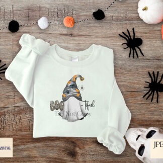 Gonk Ghost Halloween Set featuring six cute gonk ghost designs with Halloween wording