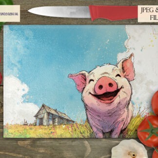 Farmyard animal sketch bundle featuring cows, pigs, horses and other farm animals on A4 templates