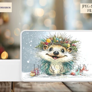 Enchanted Christmas Sketch Set 2 with dinosaurs, ballerinas, unicorns, woodland animals, and festive village scenes