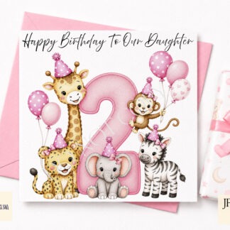 Pink safari milestone number designs with wording for baby girl monthly milestones birthday cards and keepsakes