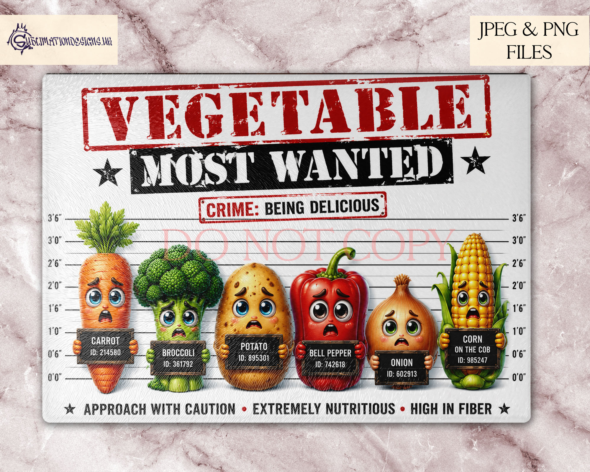 Comedy kitchen chopping board designs with funny vegetable themes for novelty gifts and kitchen décor products
